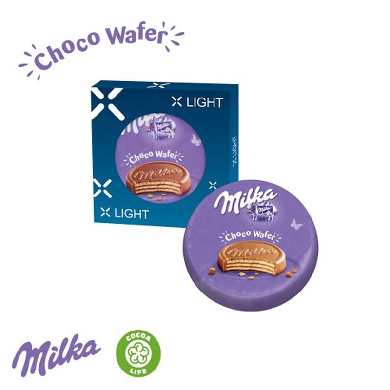 Personalised Boxed Milka Wafer