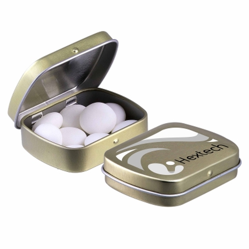 Mini Hinged Mentos Mints Tins