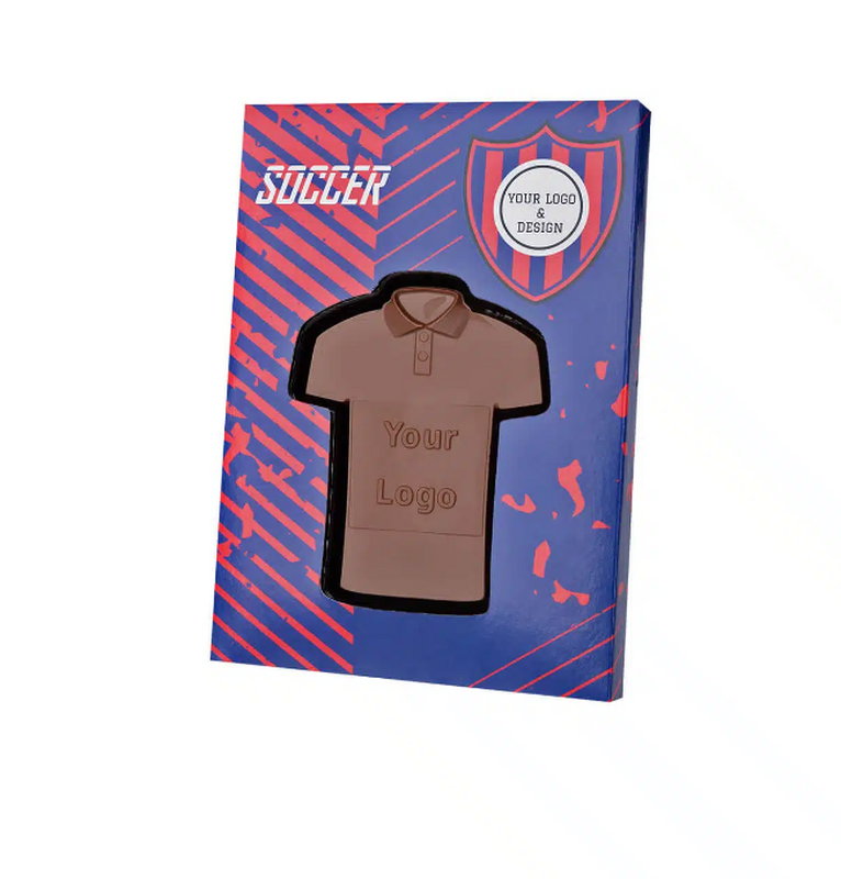 Personalised Moulded Chocolate Football T shirt