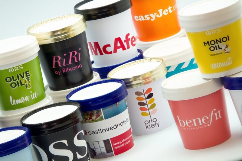 Personalised Ice Cream Tubs