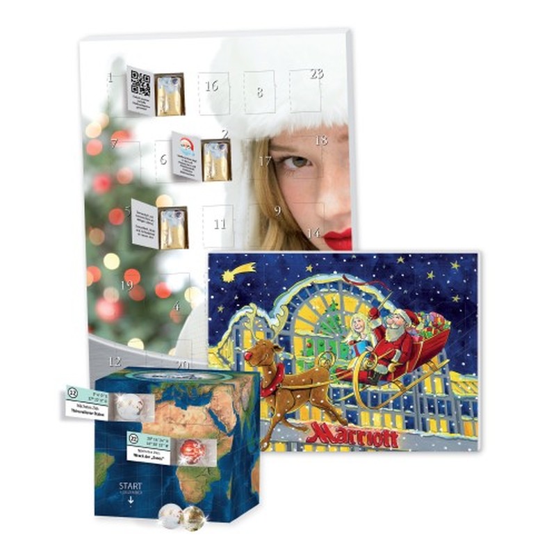 Personalised Picture Advent Calendar - Printing Behind Windows