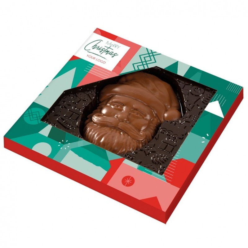 Chocolate Santa Personalised Gift Box
