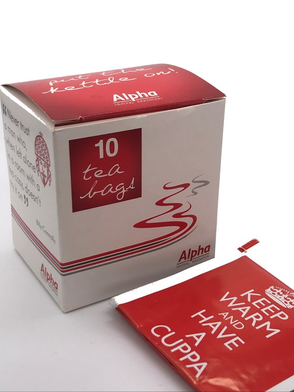 Personalised Boxes of 10 Personalised Teabags