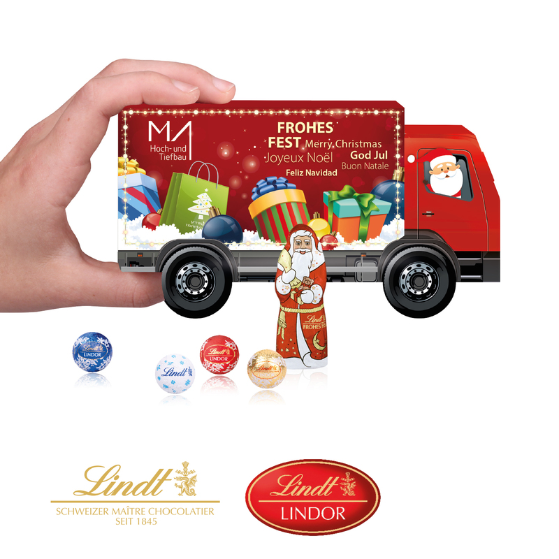 Lindt Luxury Christmas Truck Gift Box