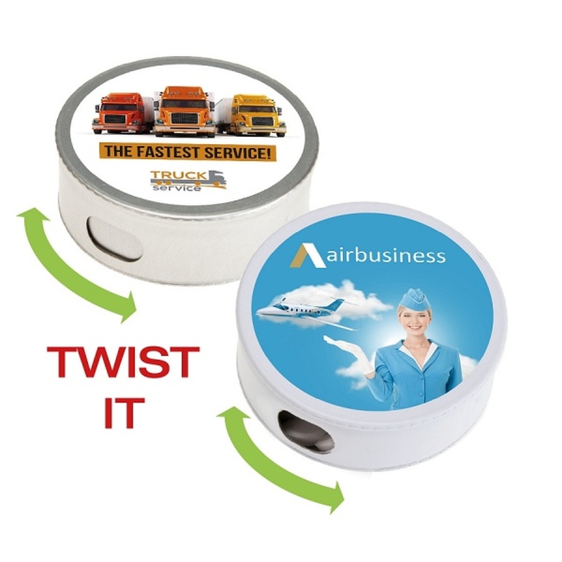 Personalised Twist It Mint Tin 