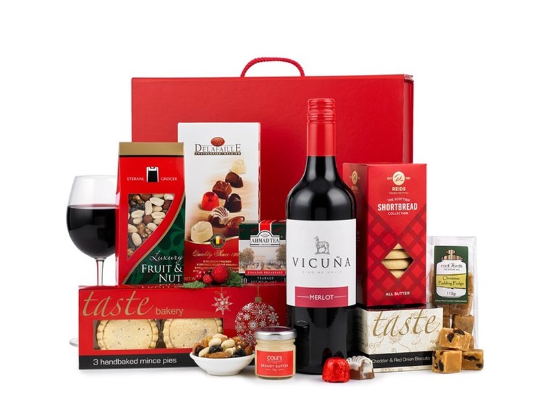 Christmas Winter Red WineHamper