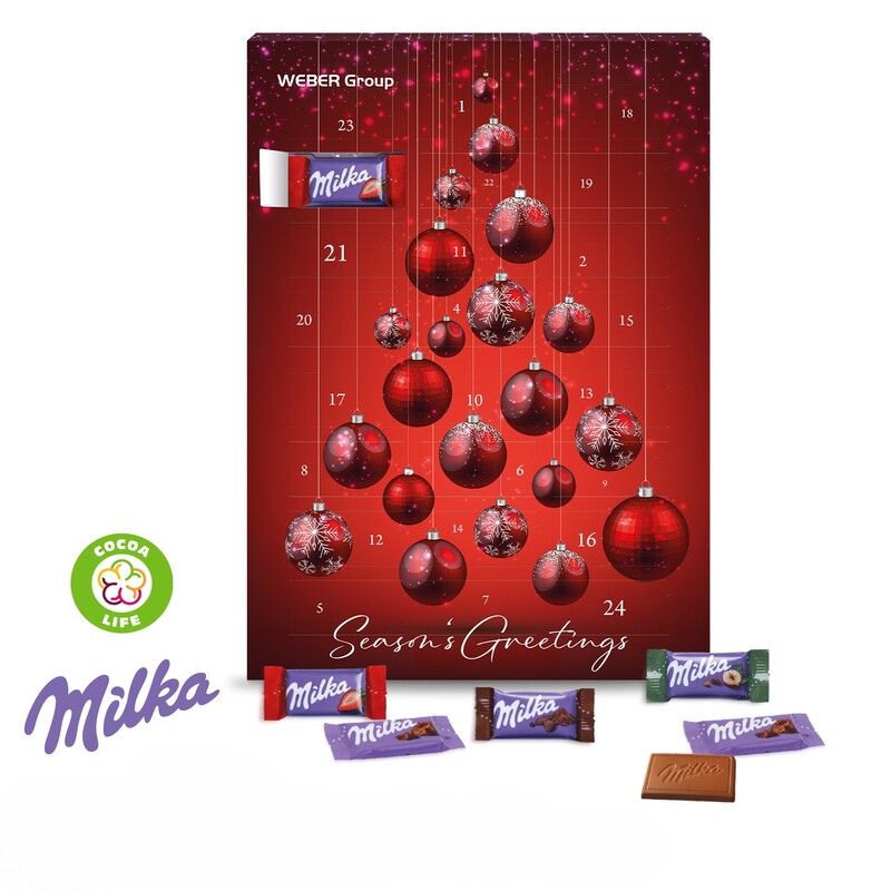 Milka Wall Advent Calendar with mixed fillings  