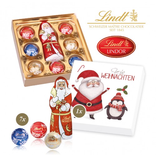 Christmas Lindt Chocolate Gift Box.