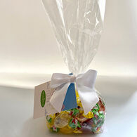 100g sweet bag with twist tie ribbon 