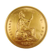 100mm Personalised Belgian Chocolate Coin