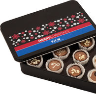 Personalised 12 Noble Chocolate Tin