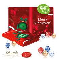 Personalised Lindt Book Calendar With Mini Balls 