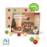 Personalised Desktop Calendar With Fairtrade ONLY Chocolate 