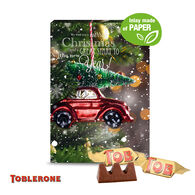 Toblerone Personalised Extra Large Wall Advent Calendar