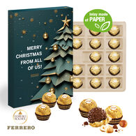 ECO LINE- Personalised Ferrero Rocher Wall Advent Calendar With Paper Inlay