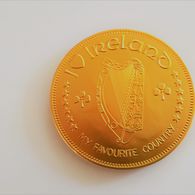 Medium Sized Personalised Belgian Chocolate Moulded Coin