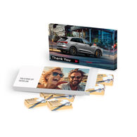 Personalised Gift Box With Gold Lindt Tablets 