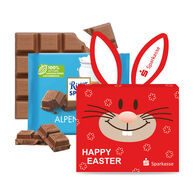 Personalised Ritter Sport Easter Bunny Bar 