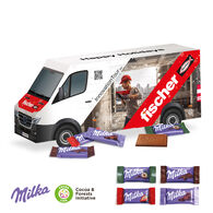 Personalised Milka Van Advent Calendar 