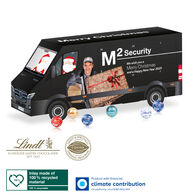 Lindt Personalised 3D Van Shaped Advent calendar