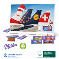 Milka Desktop Advent Calendar with different fillings