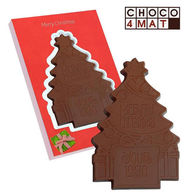Personalised Chocolate Christmas Tree with Your Logo