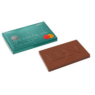 Personalised Moulded chocolate credit card