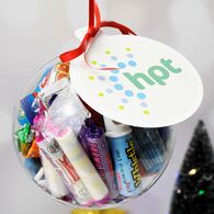Personalised Christmas Bauble with retro sweets