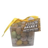 Personalised mini eggs cube