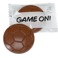Personalised Flow Pack Chocolate Football 9g 