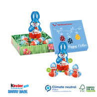 Personalised Kinder Mini Egg and Bunny Easter Nest Box