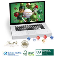 Laptop Lindor mini balls Advent Calendar