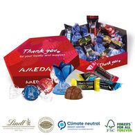 Luxury hexagonal Lindt Assorted Chocolate Box 