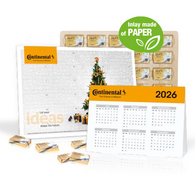 Lindt Select Desktop Advent Calendar Planner With Paper Inlay 