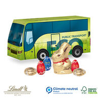 Personalised Lindt Easter Coach Shaped gift box