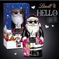 Lindt Hello Personalised Boxed Santa 