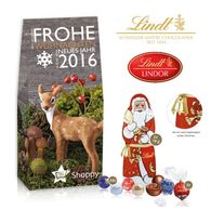 Personalised Lindt Christmas Gift Pouch  
