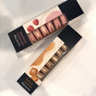 Personalised Box Of Chocolate Macarons 90g