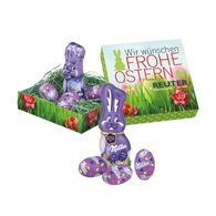 Personalised Easter Basket With Milka 