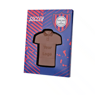 Personalised Moulded Chocolate Football T shirt