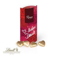 Lindt Heart Personalised Pillar Gift Box