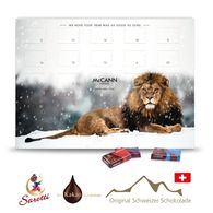 Personalised Sarotti desktop Landscape Advent Calendar