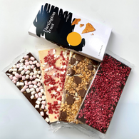 Personalised Infusion Chocolate Bars in printed box 100g