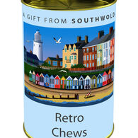 Personalised Tin Of Retro Chews 