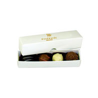 Personalised 4 Chocolate Truffle Box