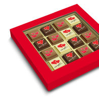 Valentine Large Box of Printed Belgian Pralines