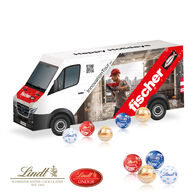 Lindt Personalised 3D Van Shaped Advent calendar