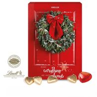 Lindt Chocolate Heart Wall Calendar